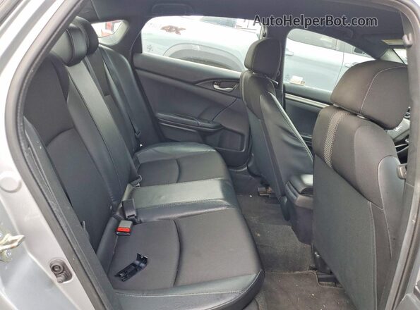 2HGFC2F81LH589992 2020 HONDA CIVIC Silver უკანა სავარძლების ხედი