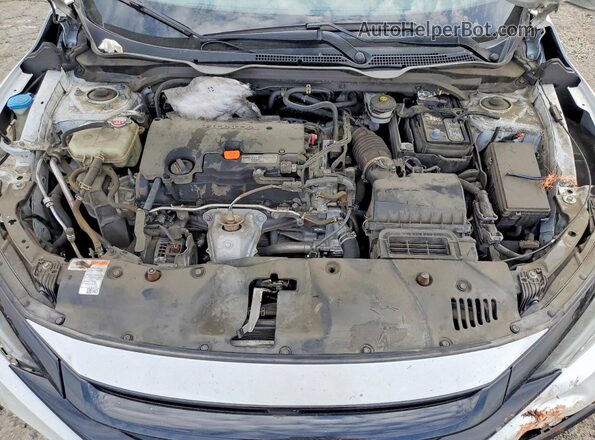 2HGFC2F81LH601221 2020 HONDA CIVIC Белый Вид задней части салона