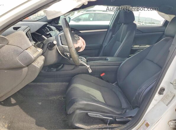 2HGFC2F81LH601221 2020 HONDA CIVIC Белый Вид салона спереди