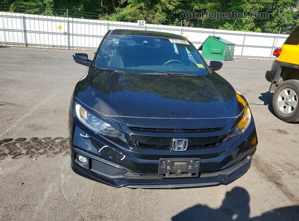 2HGFC2F81MH508135 2021 HONDA CIVIC Black Front view
