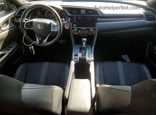 2HGFC2F81MH508135 2021 HONDA CIVIC Black Dashboard view