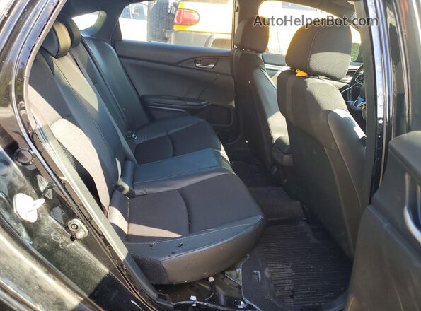 2HGFC2F81MH508135 2021 HONDA CIVIC Black Rear seats view