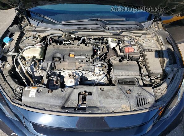 2HGFC2F81MH508135 2021 HONDA CIVIC Black Rear interior view