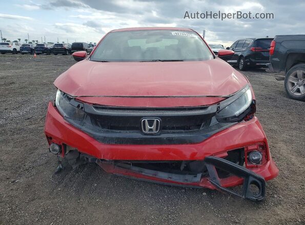 2HGFC2F81MH545900 2021 HONDA CIVIC Red Vista frontal
