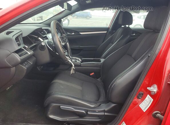 2HGFC2F81MH545900 2021 HONDA CIVIC Red Vista interior delantera