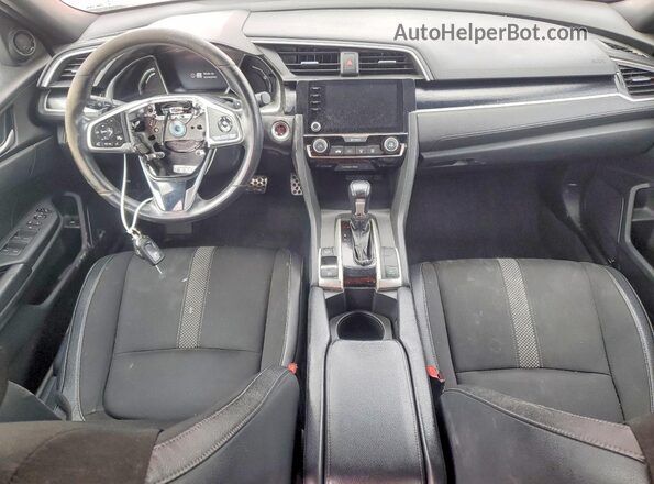 2HGFC2F81MH545900 2021 HONDA CIVIC Red Vista del salpicadero