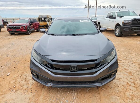 2HGFC2F81MH548232 2021 HONDA CIVIC Charcoal წინა ხედი