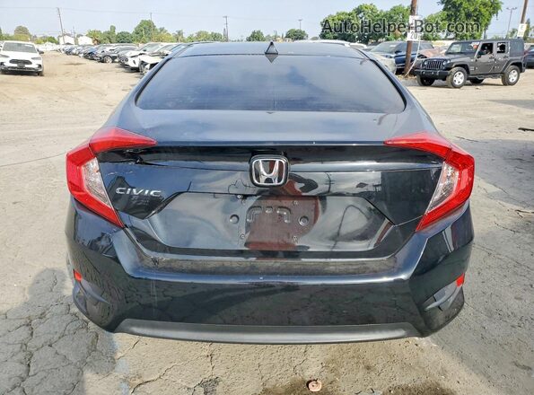 2HGFC2F82GH500582 2016 HONDA CIVIC Black Widok z tyłu