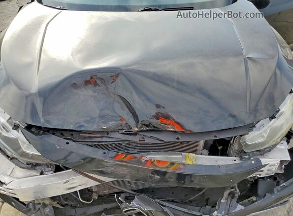 2HGFC2F82GH500582 2016 HONDA CIVIC Black Widok wnętrza z tyłu