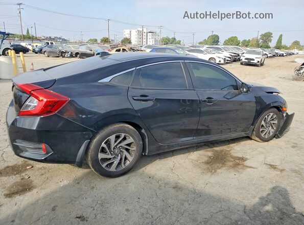2HGFC2F82GH500582 2016 HONDA CIVIC Black Tył prawy