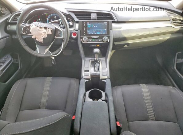 2HGFC2F82GH500582 2016 HONDA CIVIC Black Widok deski rozdzielczej