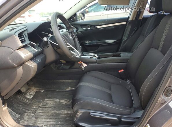 2HGFC2F82HH041300 2017 HONDA CIVIC Charcoal Widok wnętrza z przodu