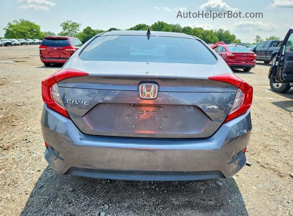 2HGFC2F82HH530635 2017 HONDA CIVIC Gray Widok z tyłu