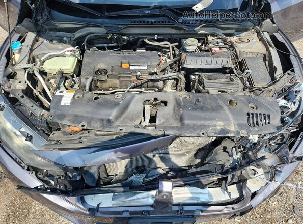 2HGFC2F82HH530635 2017 HONDA CIVIC Gray Widok wnętrza z tyłu