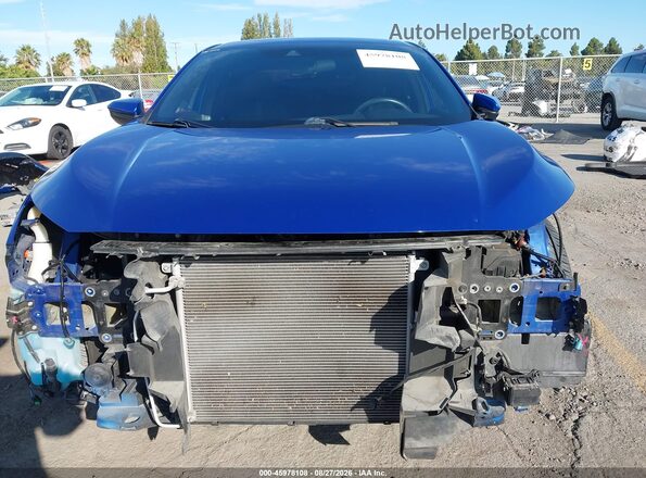 2HGFC2F82KH554991 2019 HONDA CIVIC Blue წინა ხედი