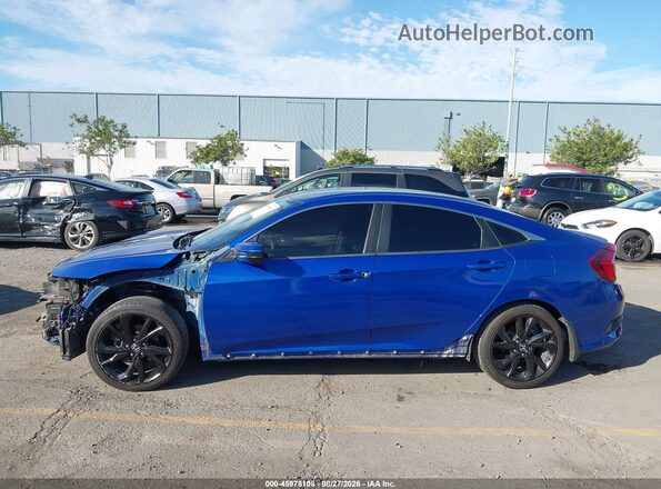 2HGFC2F82KH554991 2019 HONDA CIVIC Blue 