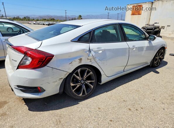 2HGFC2F82KH581298 2019 HONDA CIVIC White Rear right