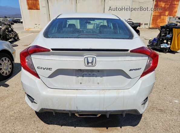 2HGFC2F82KH581298 2019 HONDA CIVIC White Rear view