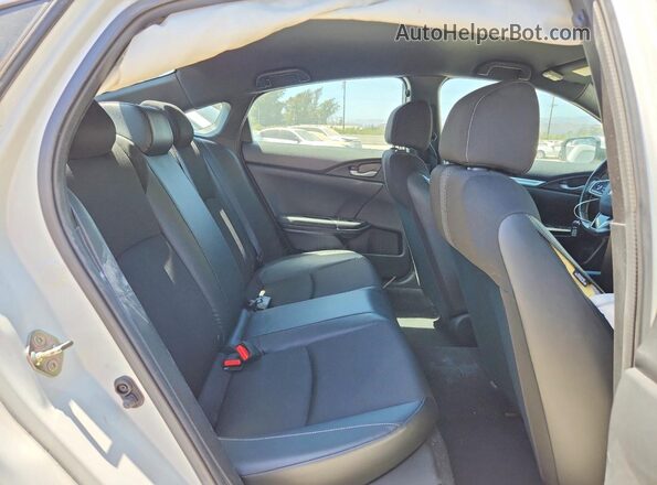 2HGFC2F82KH581298 2019 HONDA CIVIC White Rear seats view