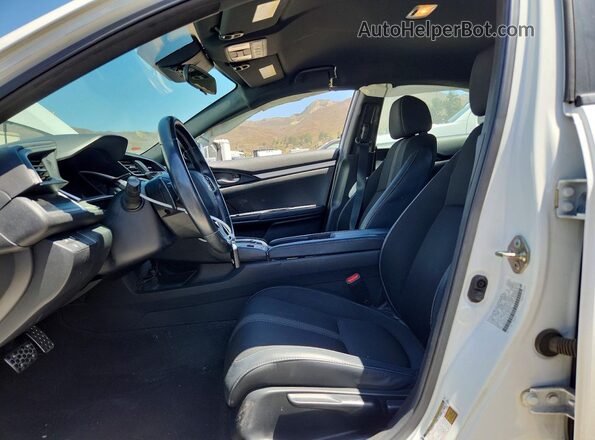 2HGFC2F82KH581298 2019 HONDA CIVIC White Front interior view