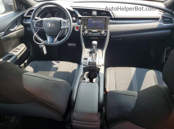 2HGFC2F82KH589501 2019 HONDA CIVIC Gray Вид панелі приладів
