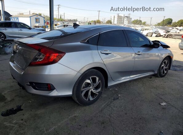 2HGFC2F82LH530661 2020 HONDA CIVIC Silver Задня права чверть