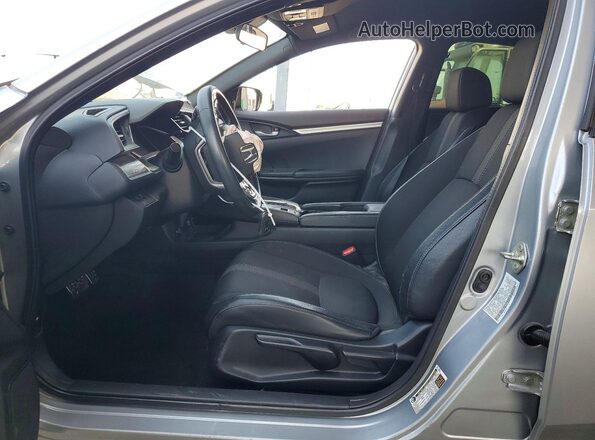 2HGFC2F82LH530661 2020 HONDA CIVIC Silver Вид салону спереду