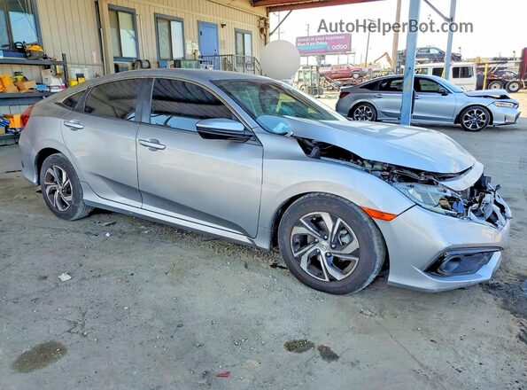 2HGFC2F82LH530661 2020 HONDA CIVIC Silver Передня права чверть