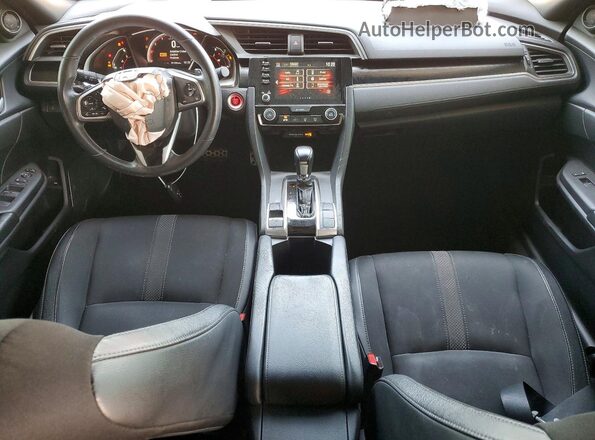 2HGFC2F82LH530661 2020 HONDA CIVIC Silver Вид панелі приладів
