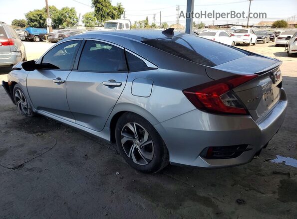 2HGFC2F82LH530661 2020 HONDA CIVIC Silver Задня ліва чверть