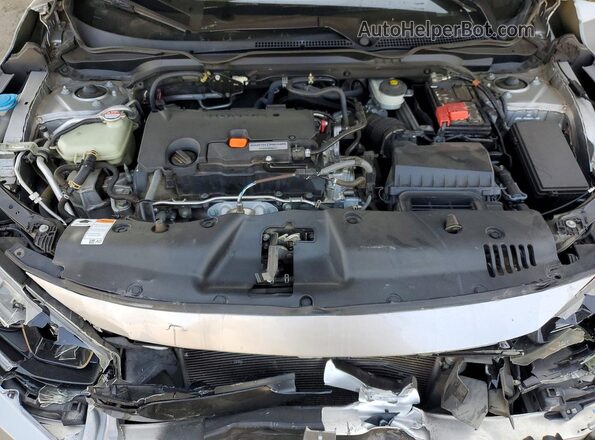 2HGFC2F82LH530661 2020 HONDA CIVIC Silver Вид задньої частини салону