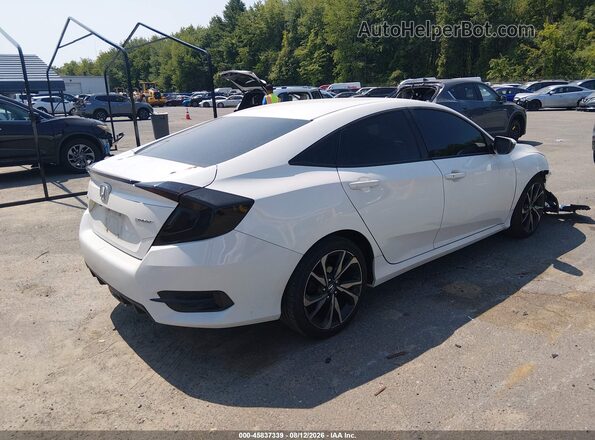 2HGFC2F82LH534158 2020 HONDA CIVIC White Rear right