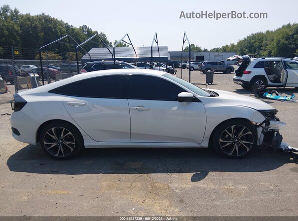 2HGFC2F82LH534158 2020 HONDA CIVIC White Rear interior view