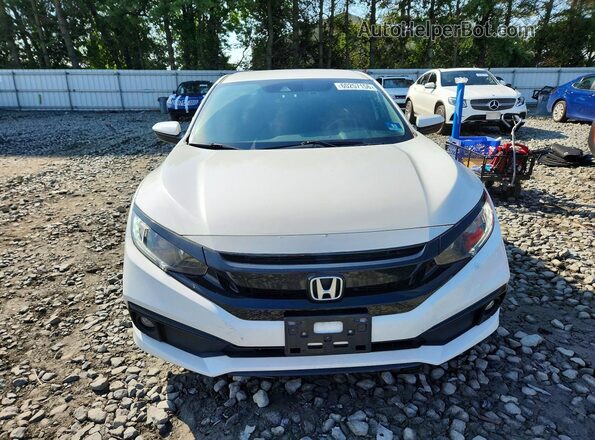 2HGFC2F82LH545130 2020 HONDA CIVIC White Vista frontal