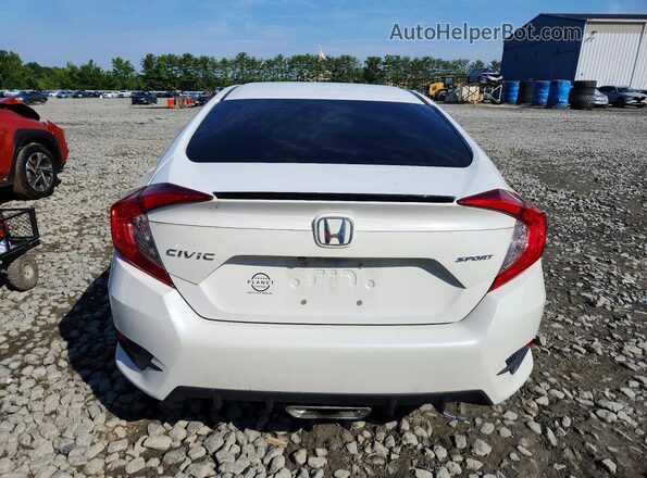 2HGFC2F82LH545130 2020 HONDA CIVIC White Vista trasera