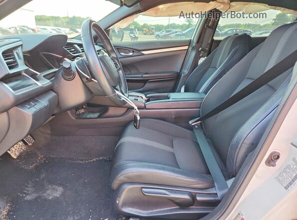 2HGFC2F82LH545130 2020 HONDA CIVIC White Vista interior delantera