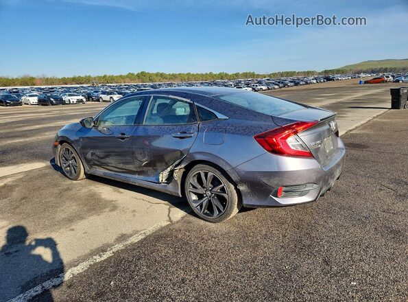 2HGFC2F82LH549467 2020 HONDA CIVIC Gray Tył lewy