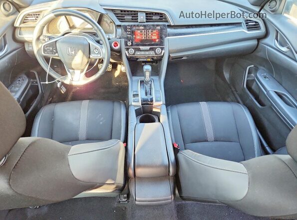 2HGFC2F82LH549467 2020 HONDA CIVIC Gray Widok deski rozdzielczej