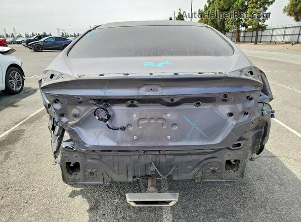 2HGFC2F82MH535201 2021 HONDA CIVIC Gray უკანა ხედი