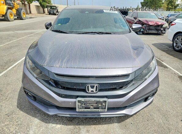 2HGFC2F82MH535201 2021 HONDA CIVIC Gray წინა ხედი