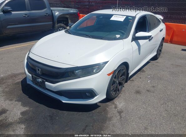 2HGFC2F82MH547946 2021 HONDA CIVIC White Przód lewy