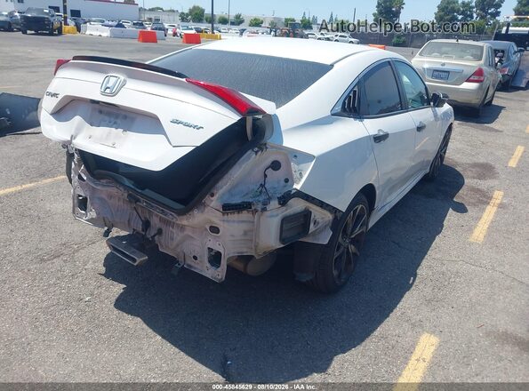 2HGFC2F82MH547946 2021 HONDA CIVIC White Tył prawy