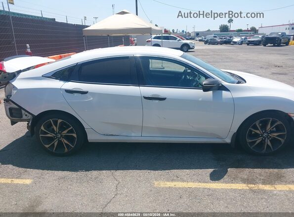 2HGFC2F82MH547946 2021 HONDA CIVIC White Widok wnętrza 360 stopni