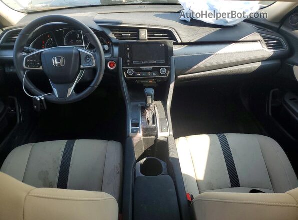 2HGFC2F83JH576416 2018 HONDA CIVIC White Առջևի վահանակի տեսք