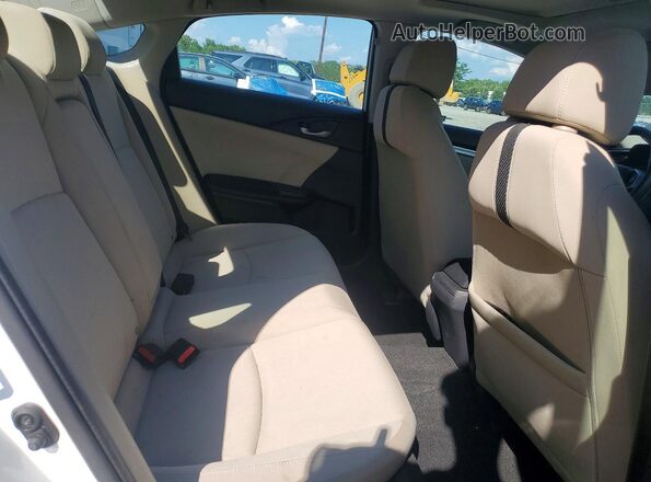 2HGFC2F83JH576416 2018 HONDA CIVIC White Հետևի նստատեղերի տեսք