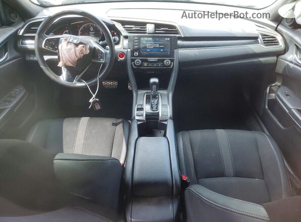 2HGFC2F83KH506450 2019 HONDA CIVIC White Առջևի վահանակի տեսք
