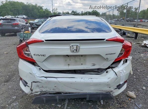 2HGFC2F83KH506450 2019 HONDA CIVIC White Հետևի տեսք