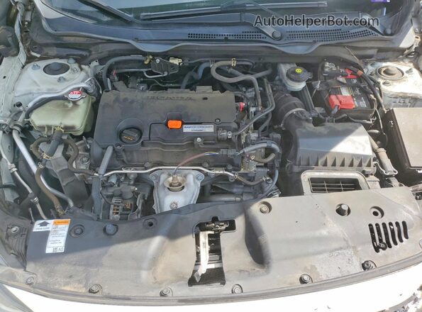 2HGFC2F83KH506450 2019 HONDA CIVIC White Սալոնի հետևի տեսք