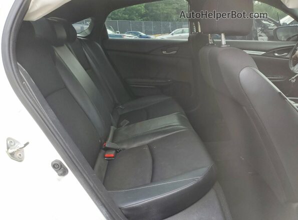 2HGFC2F83KH506450 2019 HONDA CIVIC White Հետևի նստատեղերի տեսք