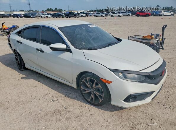 2HGFC2F83KH523023 2019 HONDA CIVIC White Առջևի աջ